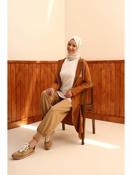 سویشرت زیپ دار  آل دی